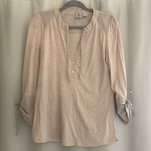3 for $25! Carribean‎ Joe Cream Women's Top, size small